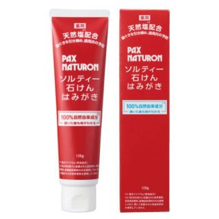 パックスナチュロン(パックスナチュロン)のパックスナチュロン 薬用ソルティー石けんはみがき 120g(歯磨き粉)