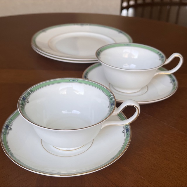 WEDGWOOD - 【黒壺美品】ウェッジウッド☆JADE☆トリオ ペアの通販 by