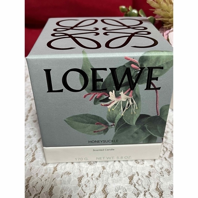 LOEWE ロエベ キャンドル 170g アロマ 香り高級 (ハニーサックル) コスメ/美容のリラクゼーション(キャンドル)の商品写真