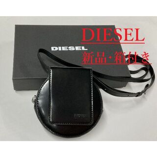 ディーゼル(DIESEL)のディーゼル　レディース　ミニ ポシェット 1321　ブラック　新品　X08075(ショルダーバッグ)