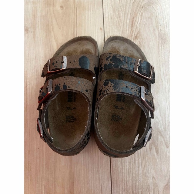 BIRKENSTOCK(ビルケンシュトック)のビルケン　キッズ　16㎝ キッズ/ベビー/マタニティのキッズ靴/シューズ(15cm~)(サンダル)の商品写真