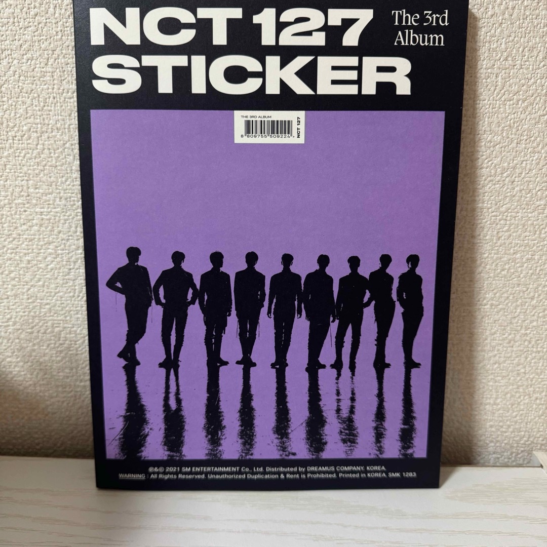 2021年最新海外 nct127 sticker テイル ジャニー トレカ seoulcity