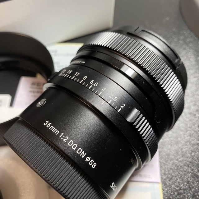 SIGMA SIGMA 35mm F2 DG DN ソニーE用 シグマの通販 by ななこのショップ｜シグマならラクマ