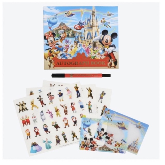 Disney(ディズニー)の新品未使用♡ サイン帳　ディズニーリゾート エンタメ/ホビーのおもちゃ/ぬいぐるみ(キャラクターグッズ)の商品写真