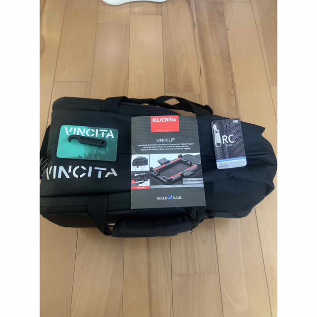 Vincita  nash rack bag  black  Brompton用