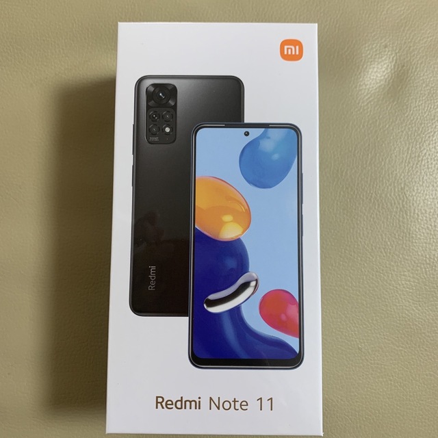 新品未開封　Redmi Note 11　SIMフリー（トワイライトブルー）