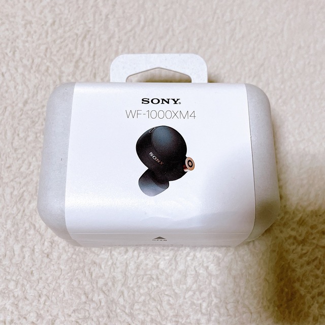 オーディオ機器SONY WF-1000XM4 BLACKブラック 完全ワイヤレス