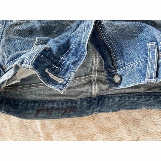 (未使用)カッコイイ！ヴィンテージ感を演出するデニムパンツ メンズのパンツ(デニム/ジーンズ)の商品写真