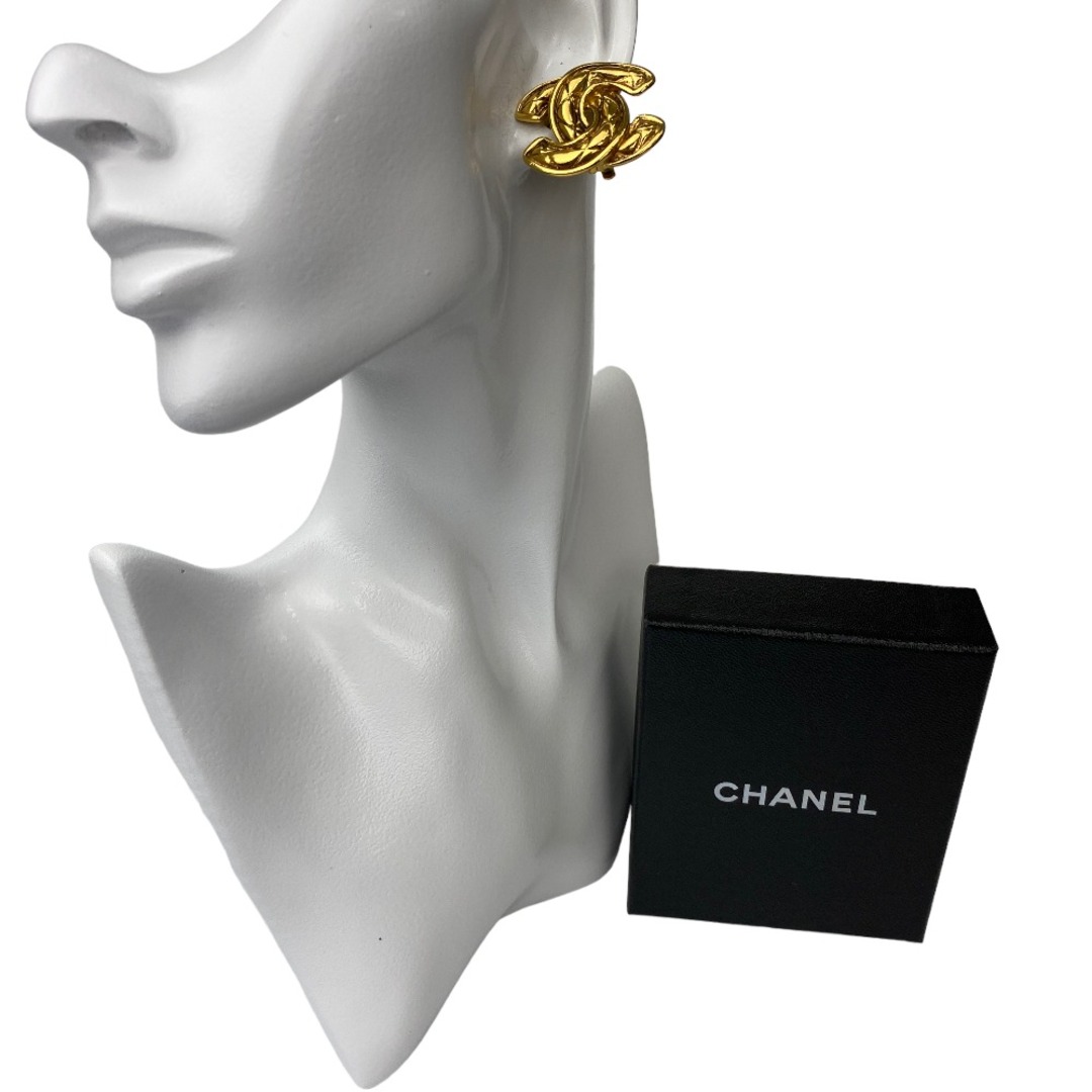 [USED/]CHANEL シャネル イヤリング ココマーク ゴールド ヴィンテージ ゴールド  tdc-001952-4dレディース