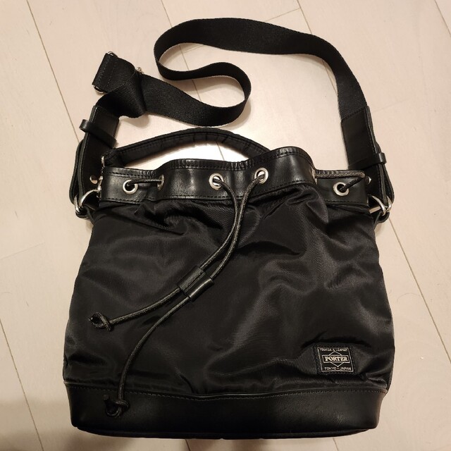 PORTER(ポーター)のPORTER DRAWSTRING BAG S メンズのバッグ(ショルダーバッグ)の商品写真