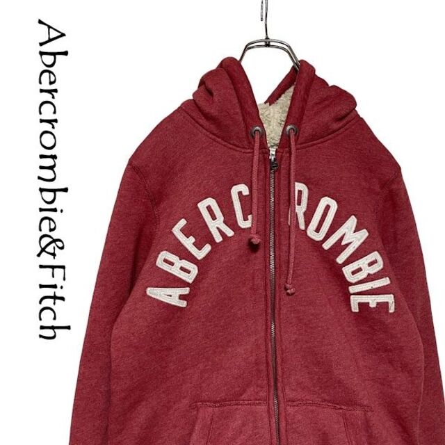 Abercrombie&Fitch ジップアップ内ボアパーカー レディース