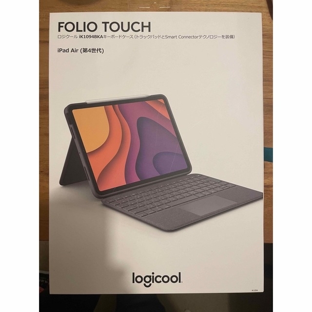 Logicool iPad専用キーボード　フォリオタッチFolio Touchスマホアクセサリー