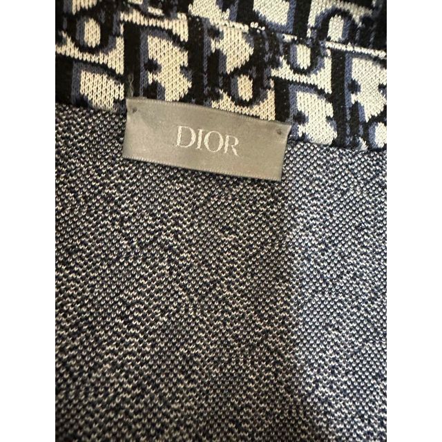 Christian Dior オブリークコットンジャガードシャツ ホワイト 40