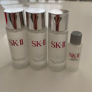 エスケーツー(SK-II)のSK-II クリアローション　3本+サンプル(化粧水/ローション)