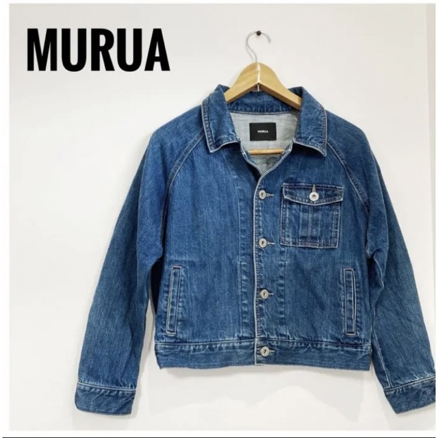MURUA(ムルーア)の✨格安✨ MURUA デニムジャケット Gジャン ムルーア S レディースのジャケット/アウター(Gジャン/デニムジャケット)の商品写真