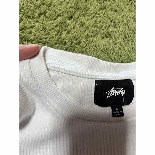 STUSSY(ステューシー)のstussy リブニットTシャツ レディースのトップス(Tシャツ(半袖/袖なし))の商品写真