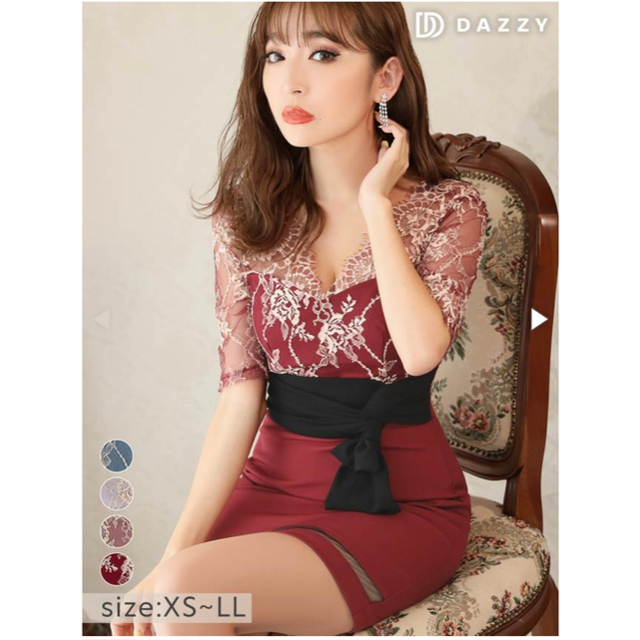 dazzy store(デイジーストア)のナイトドレス ドレス 可愛い レディースのフォーマル/ドレス(ナイトドレス)の商品写真