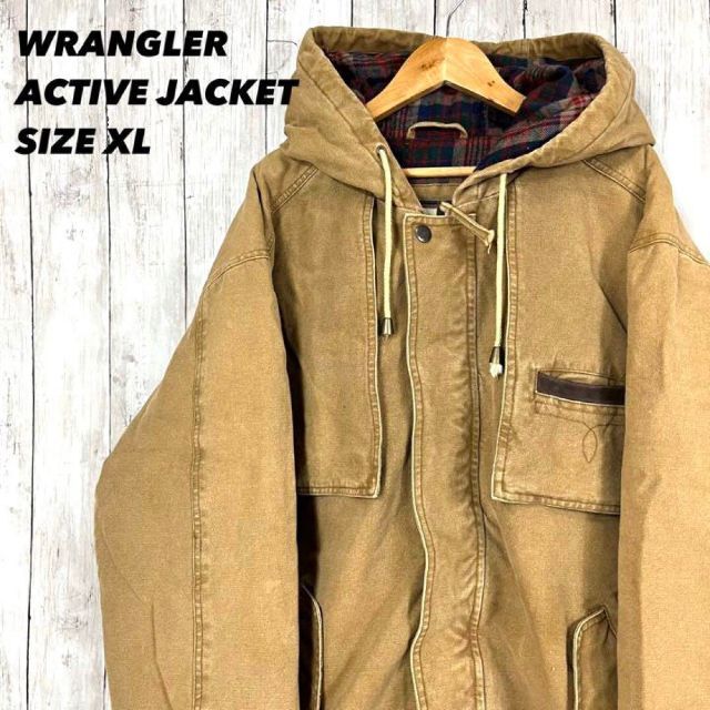 アメリカンワークウェアWRANGLERラングラー アクティブジャケットXL