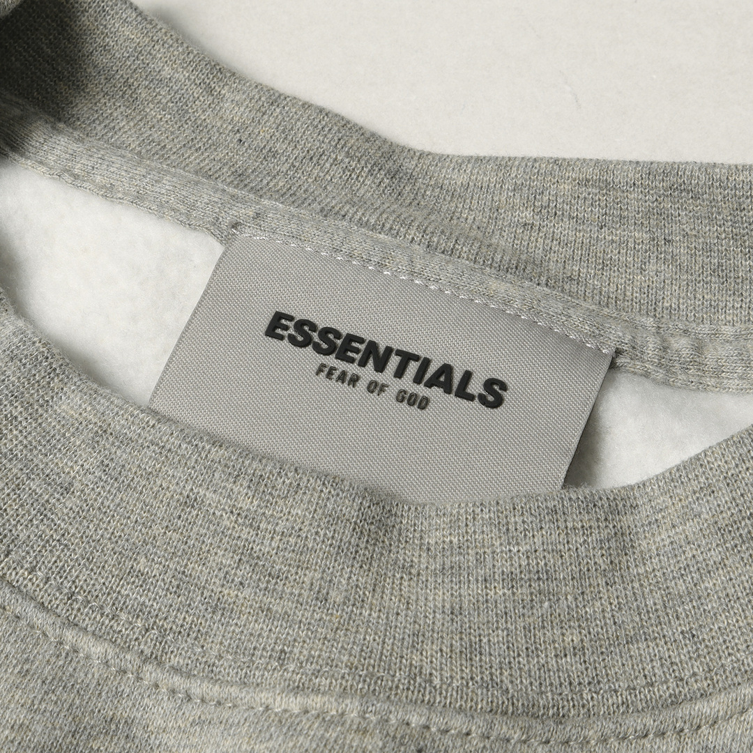 FEAR OF GOD(フィアオブゴッド)のFEAR OF GOD FOG ESSENTIALS フィアオブゴッド エッセンシャルズ スウェット サイズ:M オーバーサイズ クルーネック スウェットシャツ Pull-Over Crewneck Sweatshirt ヘザーオートミール(Heather Oatmeal) トップス トレーナー【メンズ】 メンズのトップス(スウェット)の商品写真