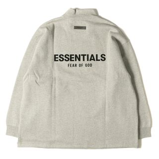 FEAR OF GOD フィアオブゴッド スウェット サイズ:M 22SS FOG ESSENTIALS エッセンシャルズ オーバーサイズ モックネック スウェットシャツ Mockneck ダークオートミール トップス トレーナー  【メンズ】