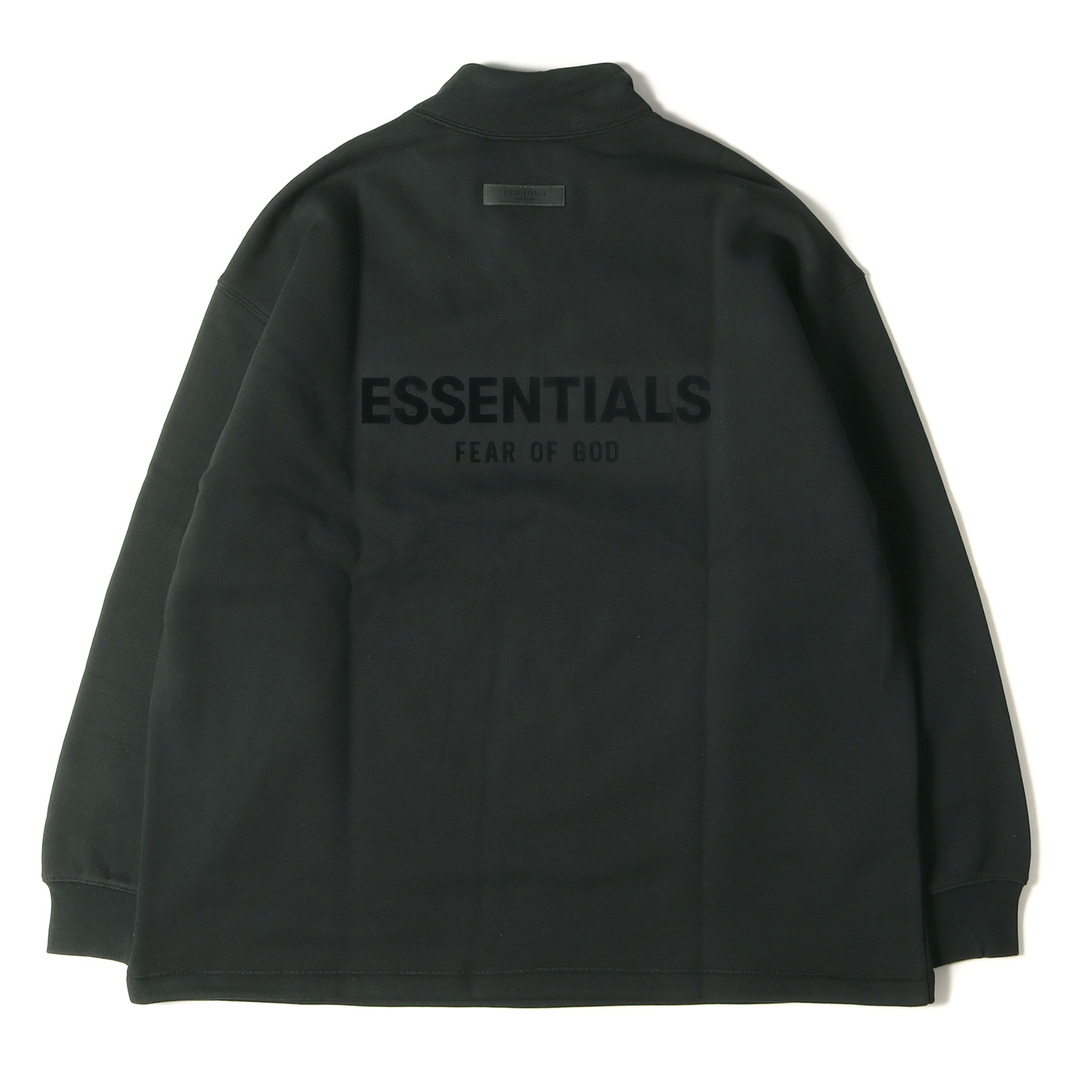 FEAR OF GOD FOG ESSENTIALS フィアオブゴッド エッセンシャルズ スウェット オーバーサイズ モックネック スウェットシャツ Relaxed Mockneck 裏起毛 ストレッチリモ(STRETCH LIMO) M トップス トレーナー 【メンズ】