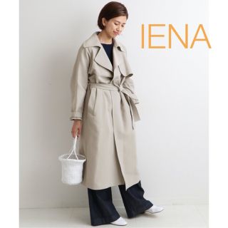 イエナ(IENA)のイエナ アセテートコットン オーバーチェスターコート(トレンチコート)