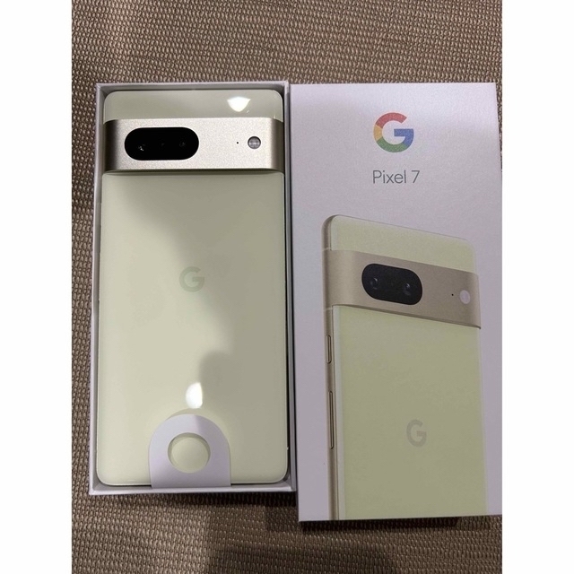 未使用 Google Pixel7 128GB Lemongrass