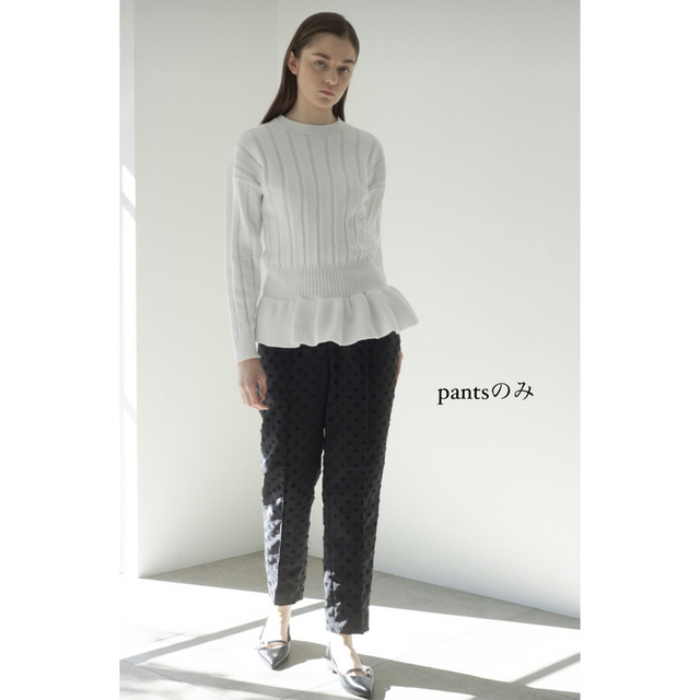 新品 OHGA ドットパンツ ブラック Sサイズ | www.tigerwingz.com