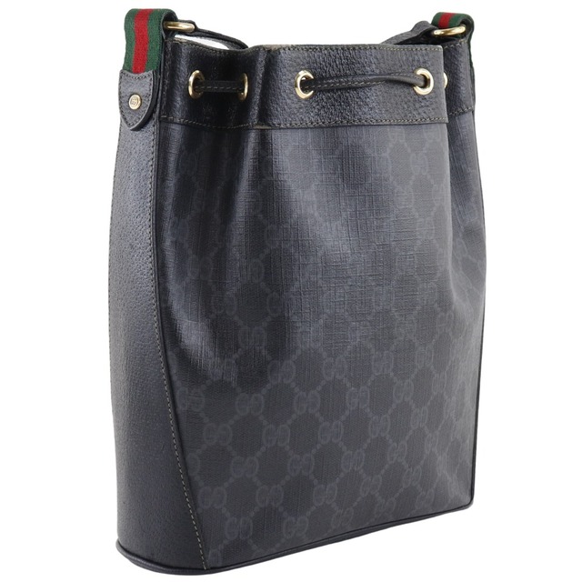 GUCCI】グッチ オールドグッチ シェリーライン GG 41.02.034 PVC 黒