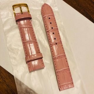 ピエールラニエ(Pierre Lannier)の【値下げ】ピエールラニエ　腕時計　革バンド　18mm  クロコ　ラベンダー(腕時計)