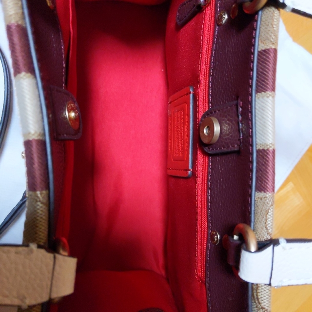 人気通販 COACH - コーチ トートバッグ デンプシー 2way シグネチャー