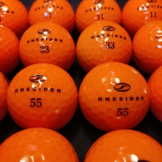 ホンマゴルフ(本間ゴルフ)の【美品】ホンマD1 24球 オレンジ② ロストボール ゴルフボール(その他)