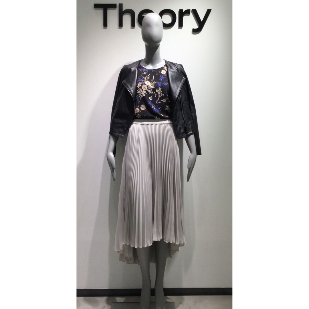 Theory 17aw レザーライダースジャケット