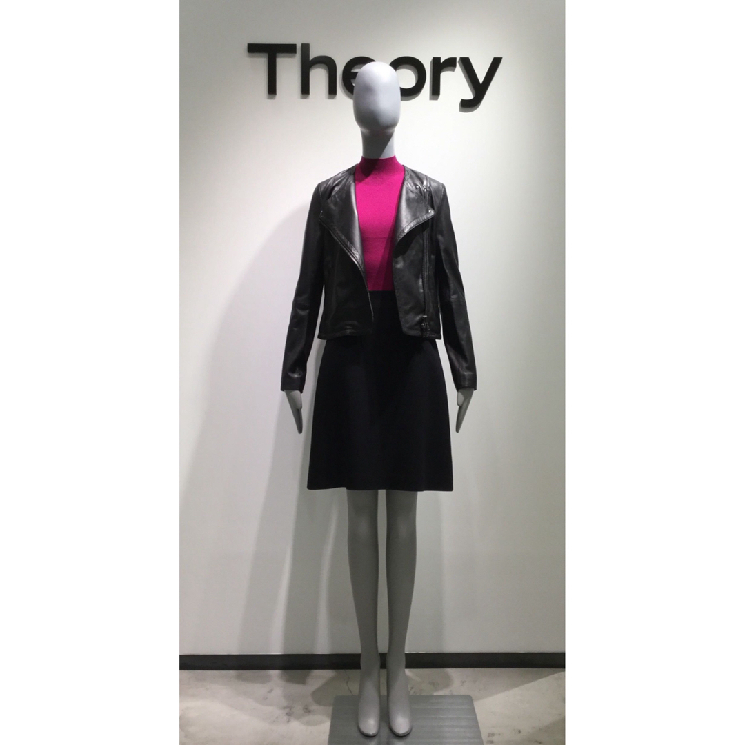 theory - Theory 17aw レザーライダースジャケットの通販 by yu♡'s
