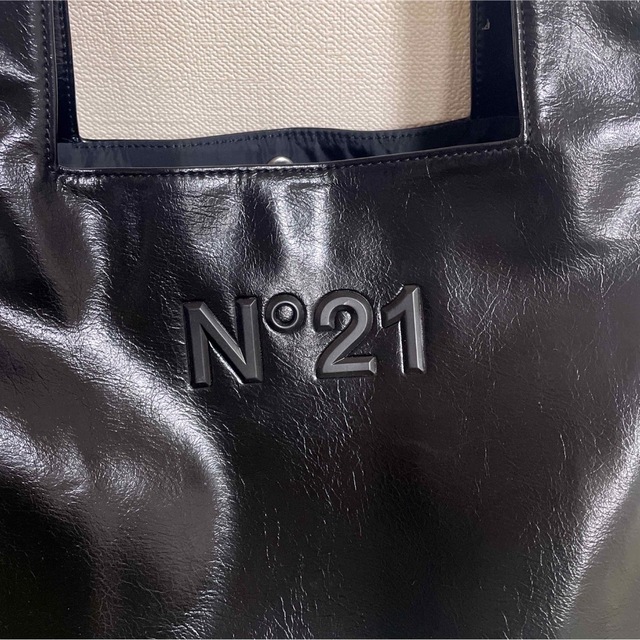 新品 n21 ヌメロ ヴェントゥーノ 黒 ハンドバッグ ショルダーバッグ