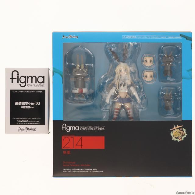 GOODSMILE ONLINE SHOP限定特典付属 figma(フィグマ) 214 島風(しまかぜ) 艦隊これくしょん -艦これ- 完成品 可動フィギュア マックスファクトリー