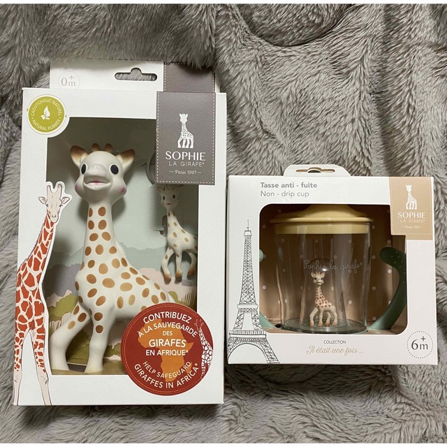 キリンのソフィー キリンのソフィー(Sophie la girafe)デニム風6分丈パンツ