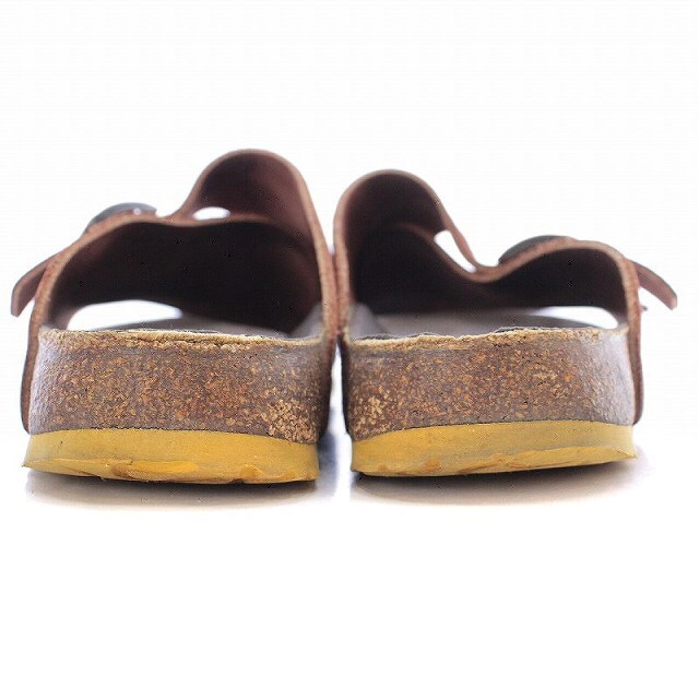 パピリオ サンダル バックル スエード 24.5cm 茶 ブラウン レディースの靴/シューズ(サンダル)の商品写真