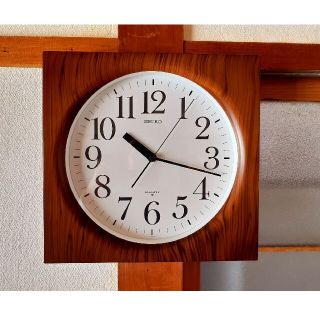 SEIKO - 70's-80's SEIKO 掛け時計 ミッドセンチュリー ビンテージ