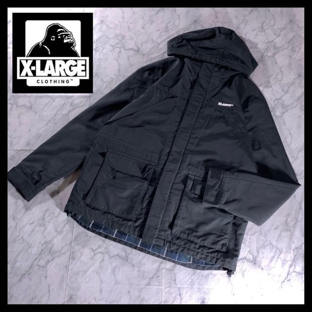 X-LARGE エクストララージ ナイロンジャケット マウンテンパーカー XL | フリマアプリ ラクマ