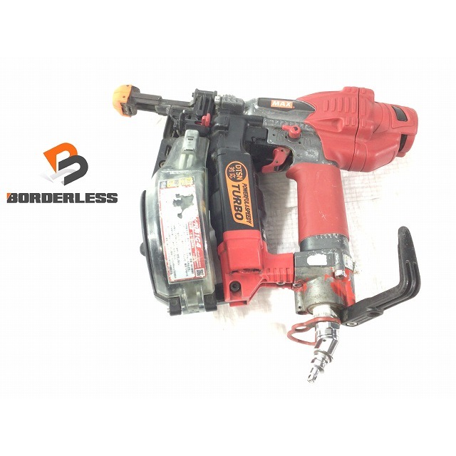 ☆品☆MAX マックス 41mm 高圧 ターボドライバ HV-R41G4 ねじ打機 ねじ
