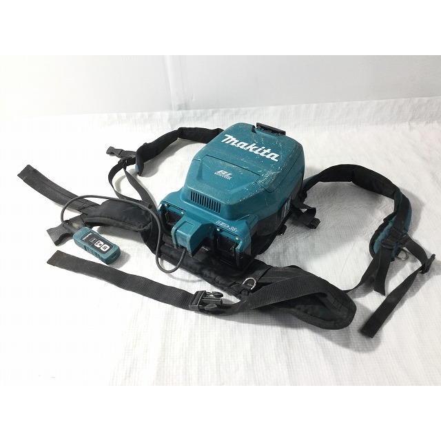 ☆中古品☆makita マキタ 36V(18V+18V) 充電式背負いクリーナー VC260D 本体のみ 清掃 67583