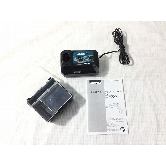 ☆中古品☆makita マキタ 純正リチウムイオンバッテリー BL0715 充電器 DC07SB セット 7.2V 1.5Ah 67737