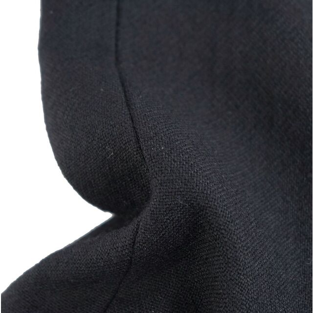 美品 バルマン BALMAIN ジャケット テーラードジャケット シングル 無地 シングルボタン ウール アウター メンズ 46(S相当) ブラック