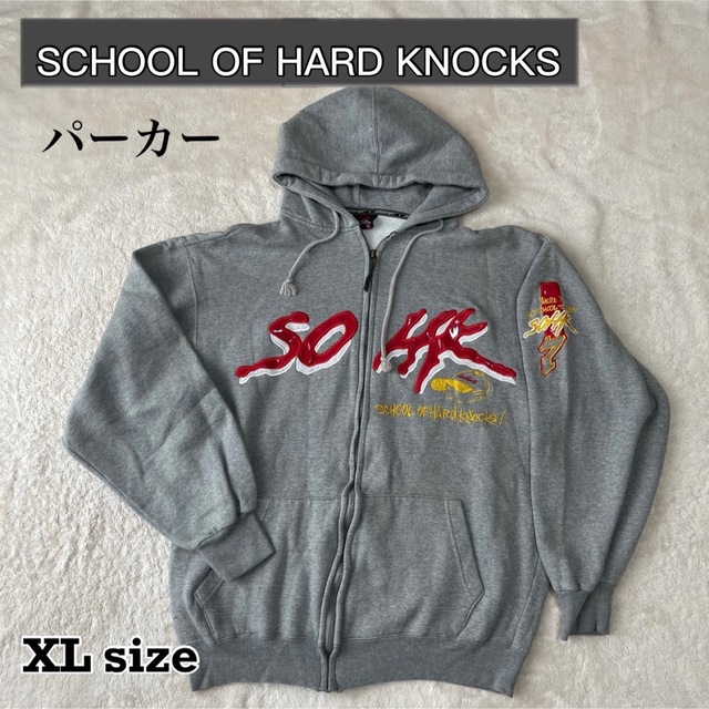 SCHOOL OF HARD KNOCKS パーカー XL - パーカー