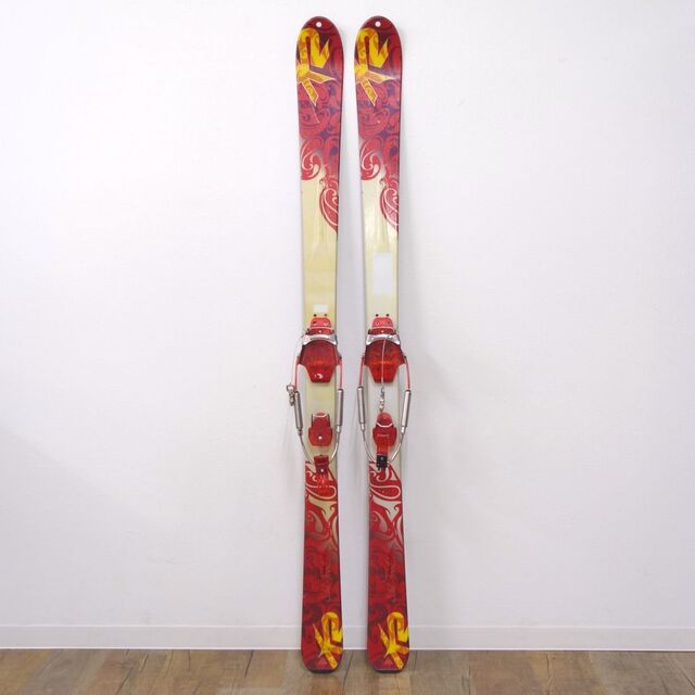 ケーツー K2 テレマーク スキー Schi Devil 160cm 77ｍｍ ビンディング G3タルガ レディース スキー板 BCスキー