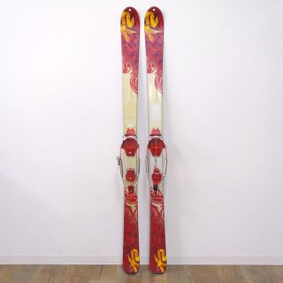 ケーツー(K2)のケーツー K2 テレマーク スキー Schi Devil 160cm 77ｍｍ ビンディング G3タルガ レディース スキー板 BCスキー(板)