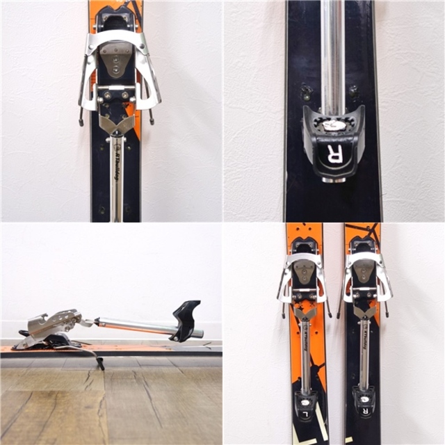 リバティ LIBERTY テレマーク スキー PHIL LAROSE プロモデル 171cm 83ｍｍ 3PIN ビンディング RT bulldog  NN 75ｍｍ 重量実測：2160g（ビンディング含む1本)