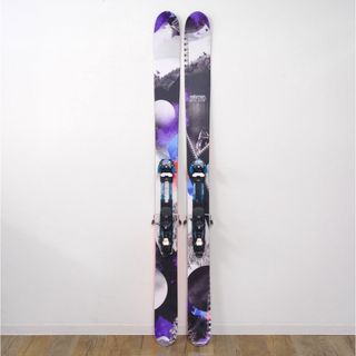 サロモン(SALOMON)の美品 サロモン SALOMON BC スキー ROCKER2 ロッカー 184cm 122mm ビンディング ツアービンディング ガーディアン WTR 16 スキー板(板)