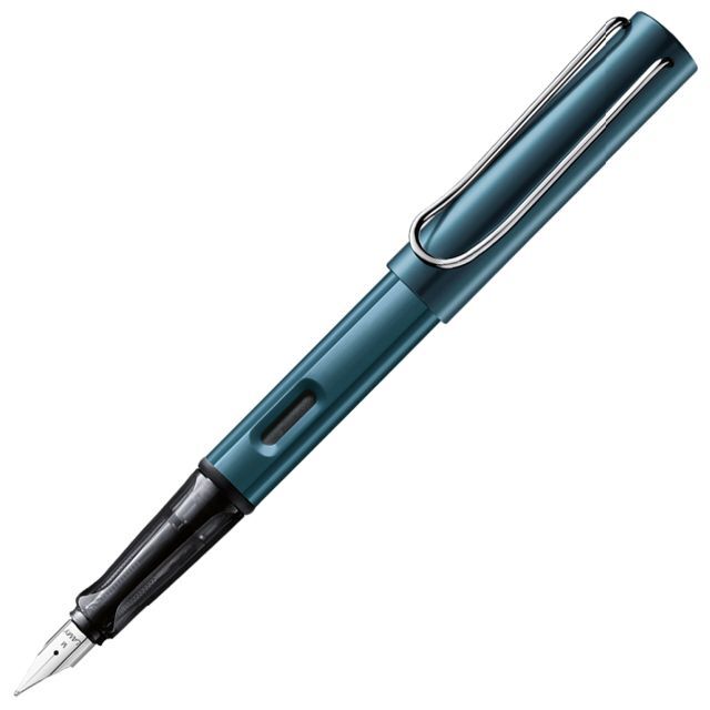 LAMY(ラミー)のラミー アルスター 万年筆 2023年限定モデル ぺトロール EF：極細字 インテリア/住まい/日用品の文房具(ペン/マーカー)の商品写真